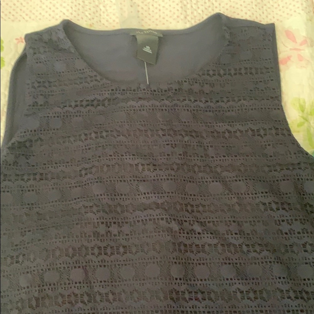 Sleeveless Lace Blouse NWT